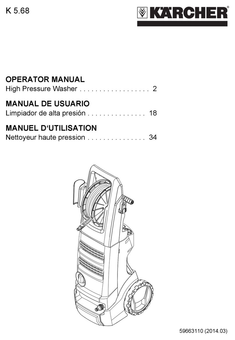 Kärcher K 5.68 User manual Kärcher K 5.68 User manual
