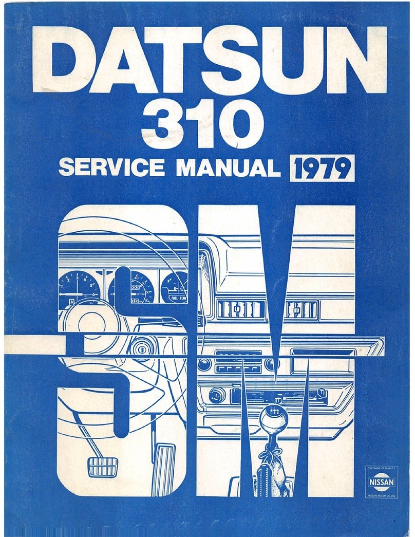 Datsun 310 N10 Series 1979 User manual Datsun 310 N10 Series 1979 User manual