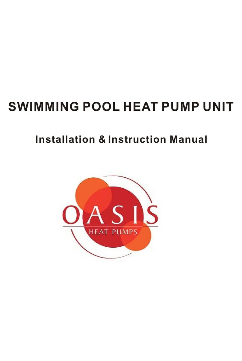 Oasis C8b Installation instructions manual