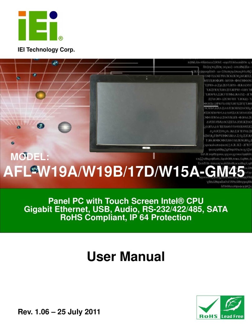 IEI Technology AFL-W19A user manual
