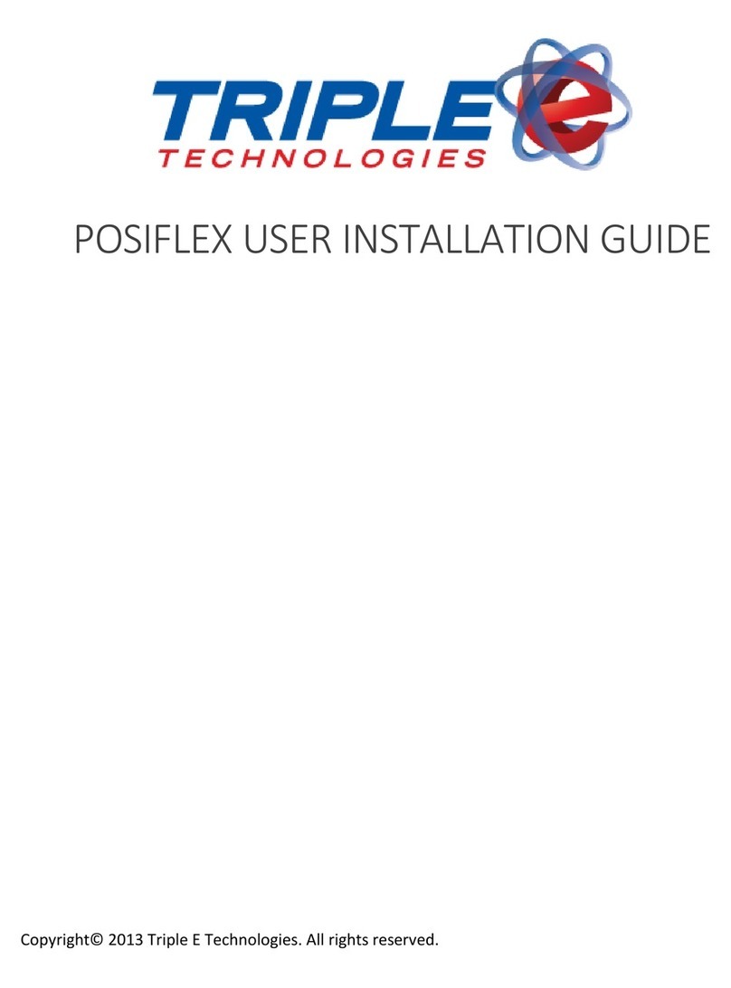 Triplex POSIFLEX KS7215 installation guide