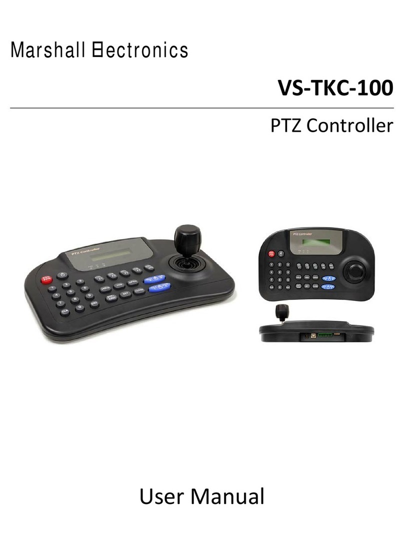 Marshall Electronics VS?TKC?100 user manual