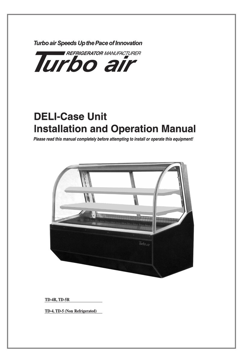 Turboair TD-4R User manual