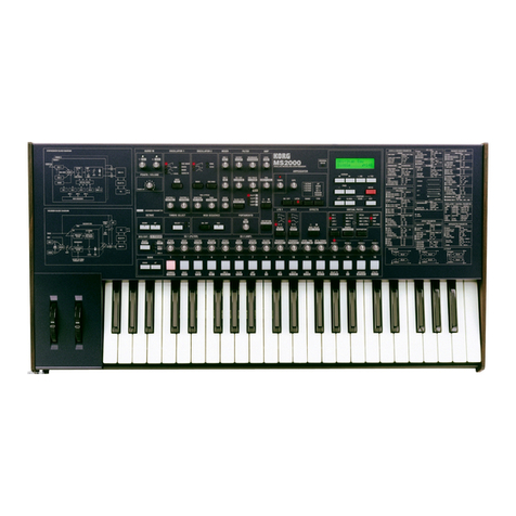 Korg MS2000 User manual
