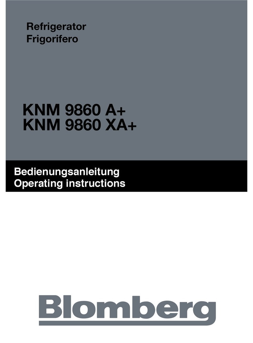 Blomberg KNM 9860 XA+ User manual Blomberg KNM 9860 XA+ User manual