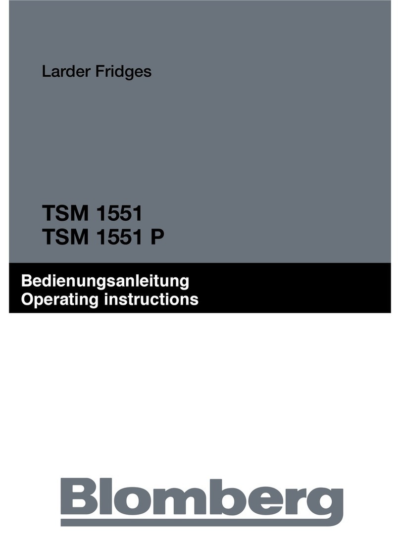 Blomberg TSM 1551 operating instructions