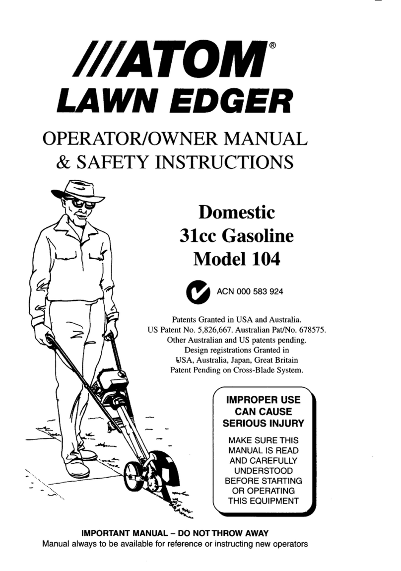 Atom 104 Operator's manual