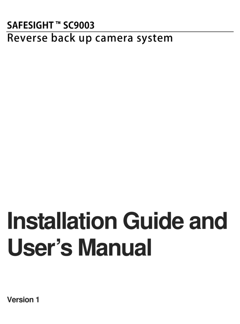 Safesight SC9003 Installation guide and user's manual