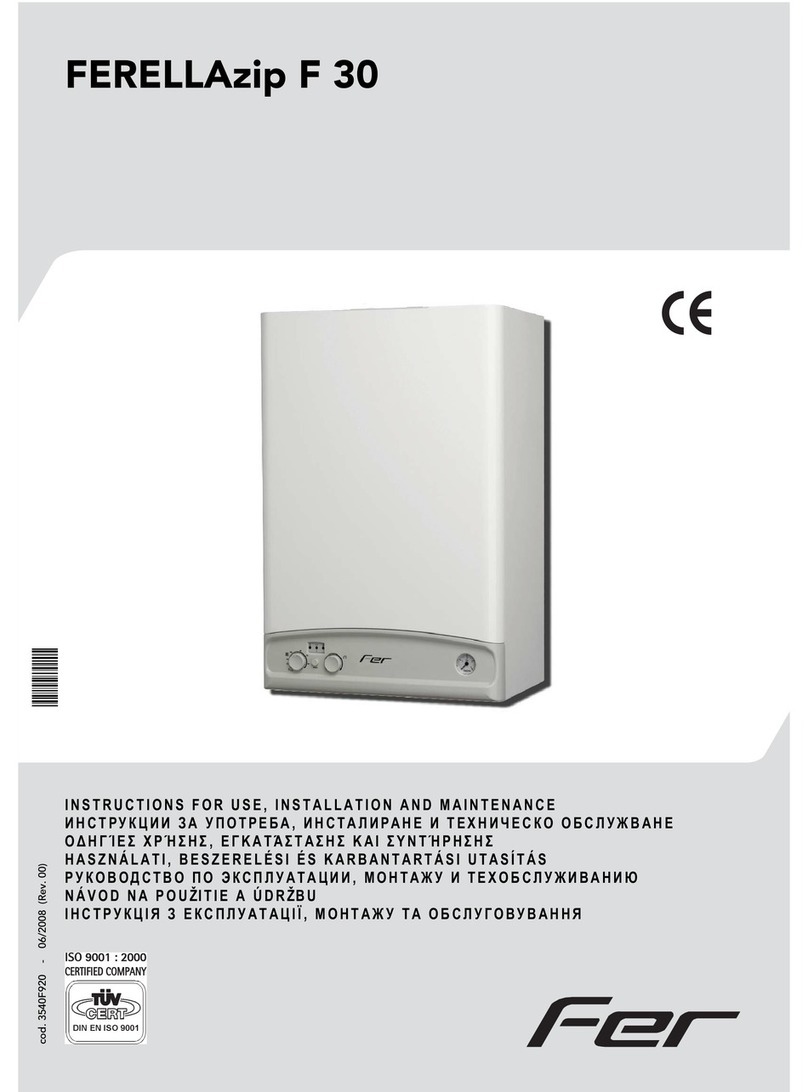 Fer FERELLAzip F 30 Troubleshooting guide