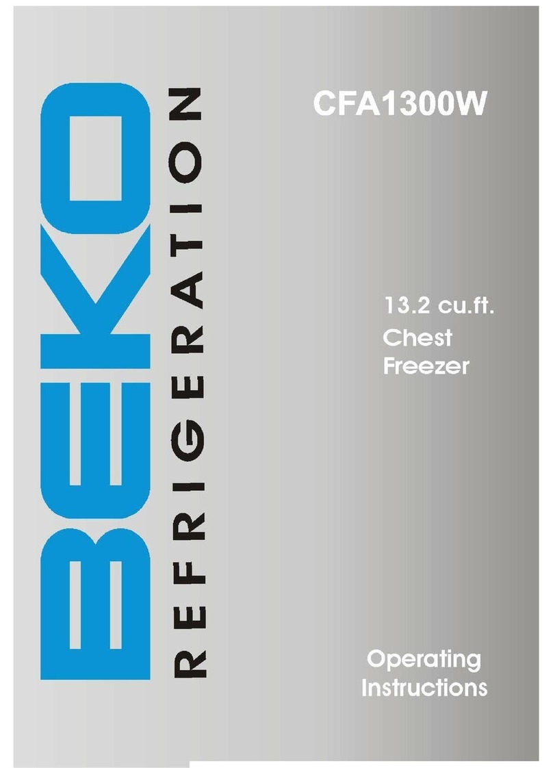 Beko CFA1300W User manual