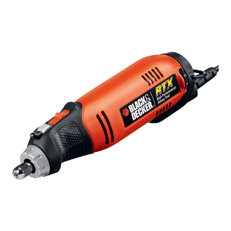Black & Decker RTX instruction manual