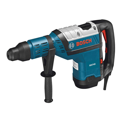 Bosch RH745 Assembly instructions