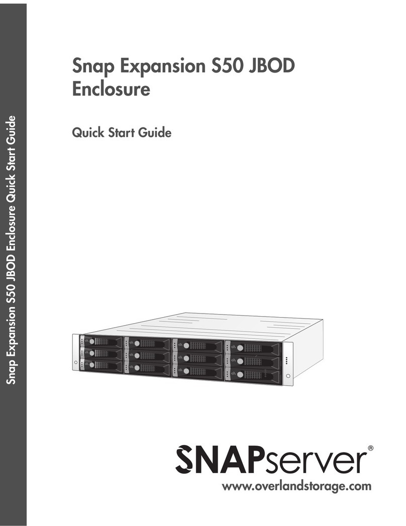 SNAP Expansion S50 JBOD quick start guide