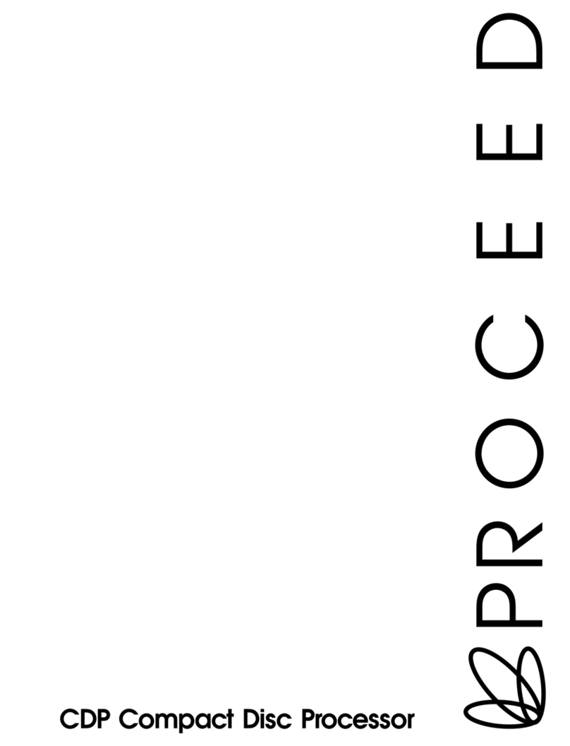 Pro ceed Disk processor manual