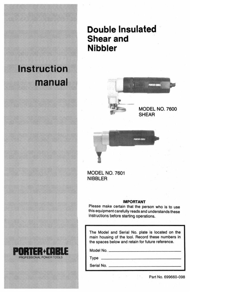 DeWalt 7600 instruction manual