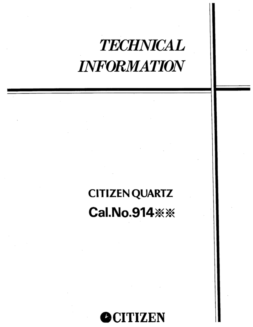 Citizen 914 SERIES Manual