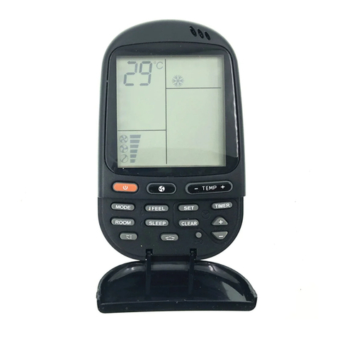 Climatisation RC4 operating manual