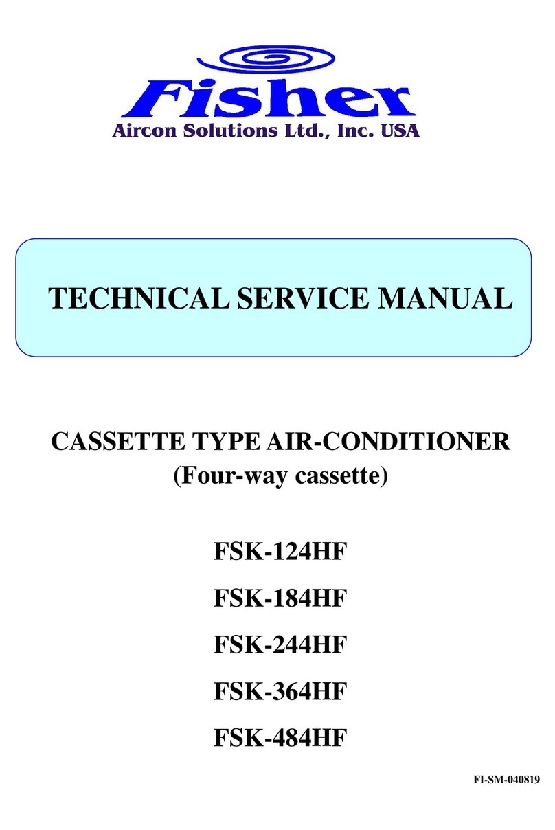 Fisher FSK-124HF Operating manual
