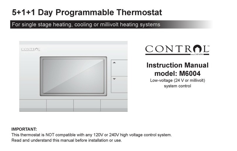 Control M6004 User manual