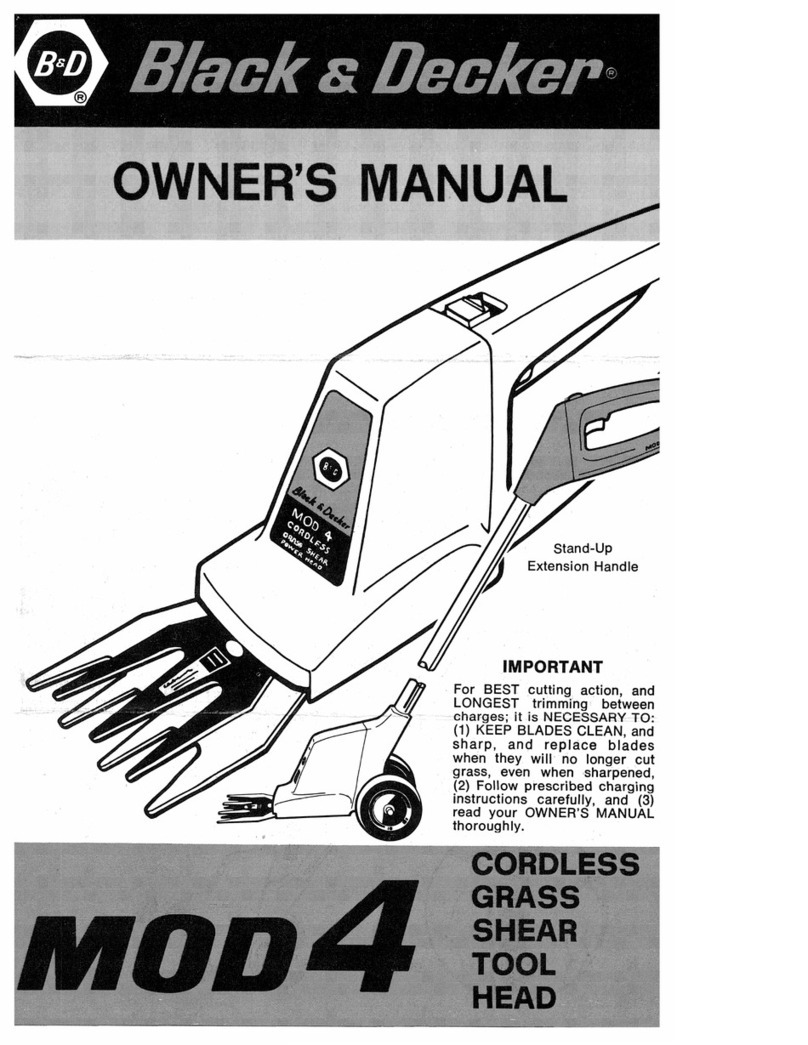 Black & Decker MOD4 User manual