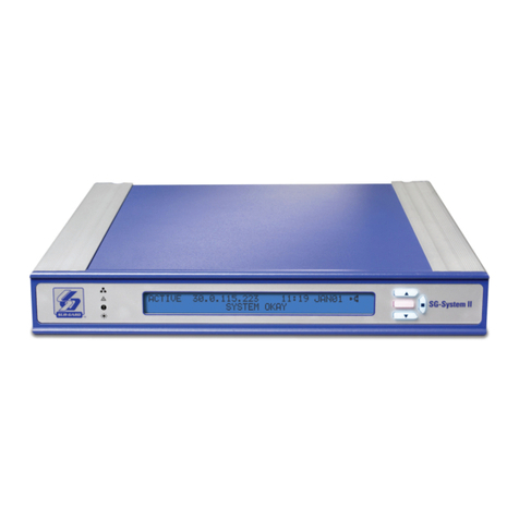Sur-Gard SG System II User manual