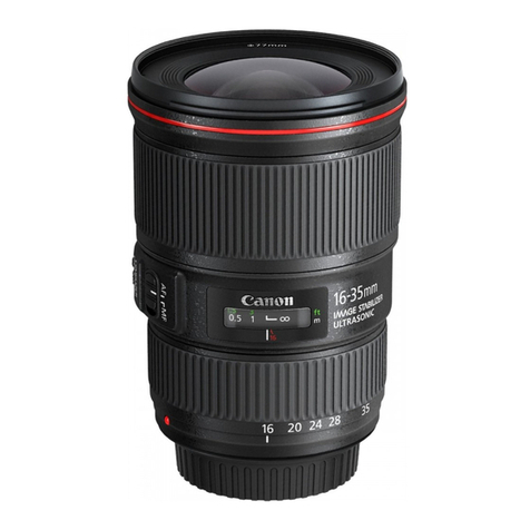 Canon EF16-35mm f/4l IS USM User manual