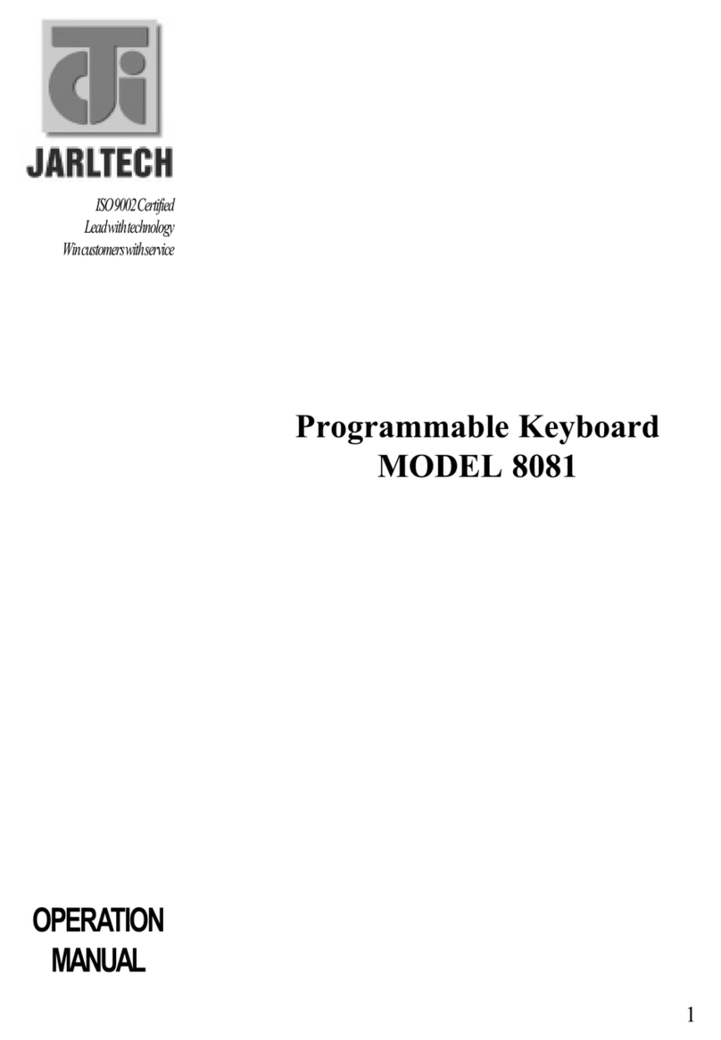 JARLTECH 8081 User manual