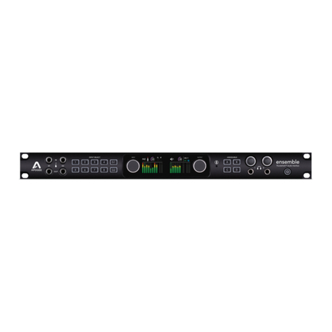 Apogee ensemble User manual