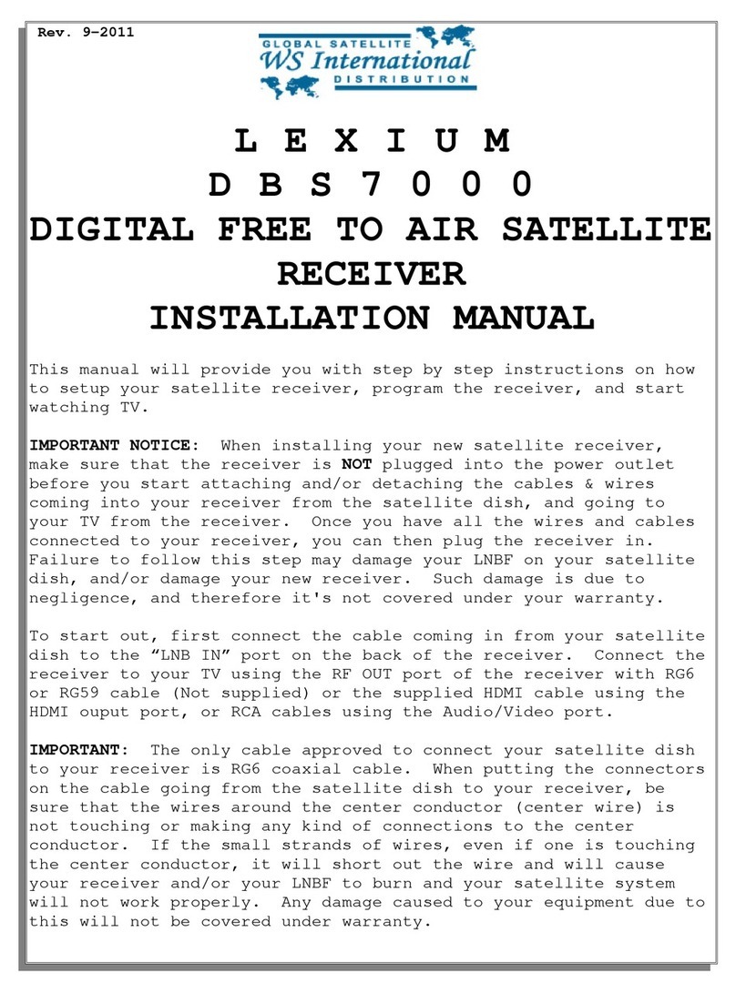 LEXIUM DBS7000 installation manual