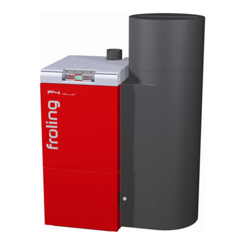 Froling P4 Pellet 8-60 installation manual Froling P4 Pellet 8-60 installation manual