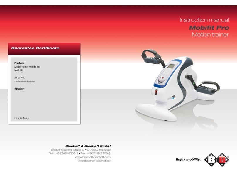 Bischoff & Bischoff Mobifit Pro instruction manual