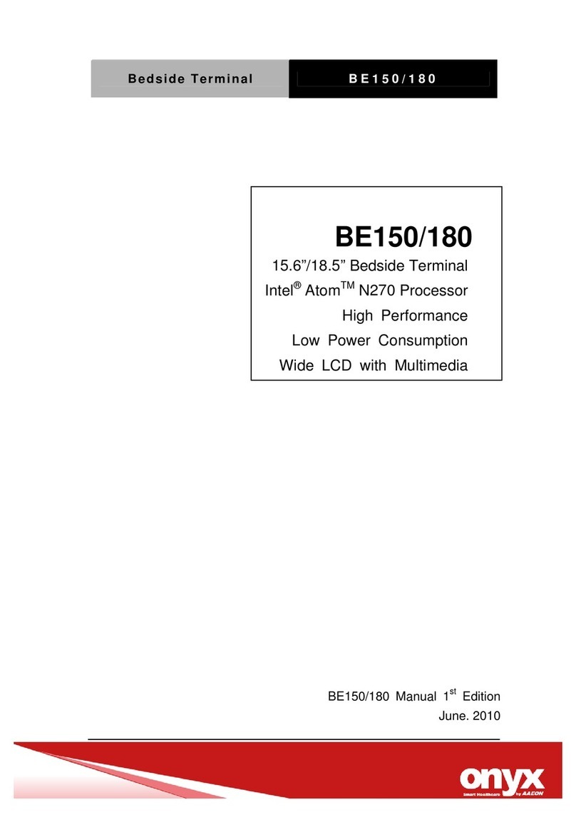 Onyx BE150 manual