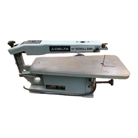 Delta 15'' scroll saw instruction manual