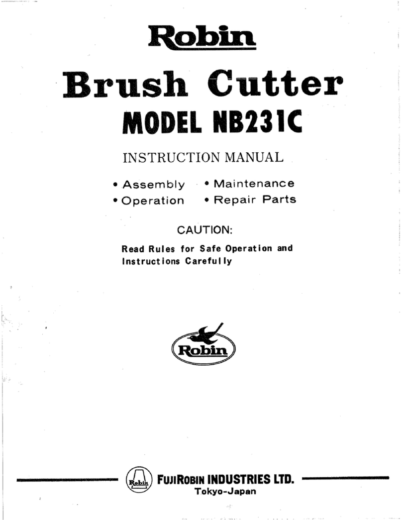 Robin NB231C instruction manual
