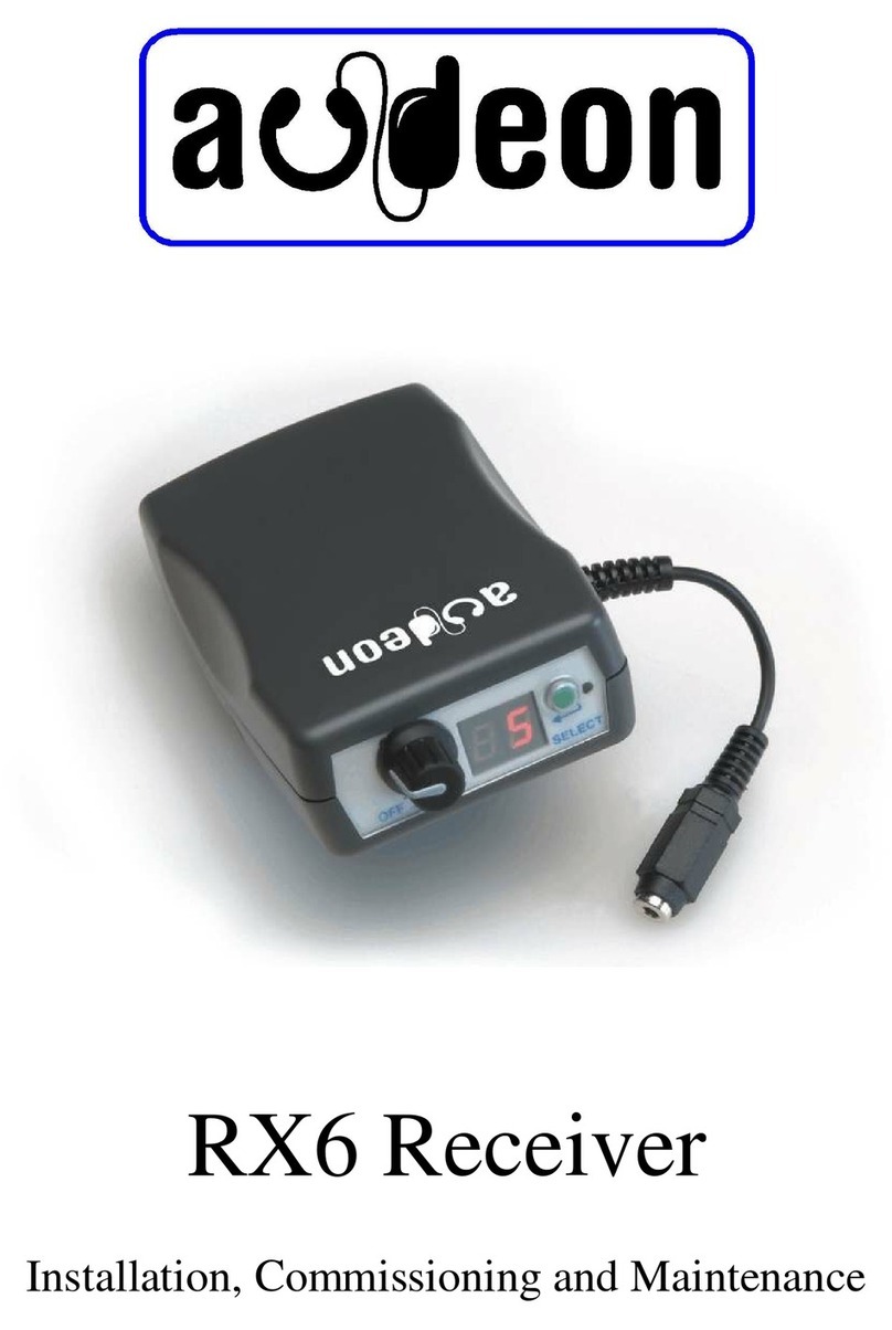 Audeon RX6 Guide