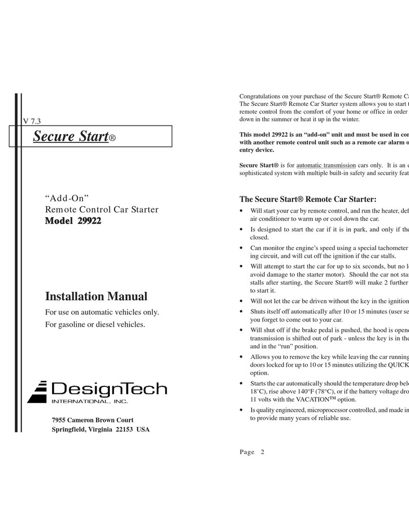 DesignTech 29922 installation manual