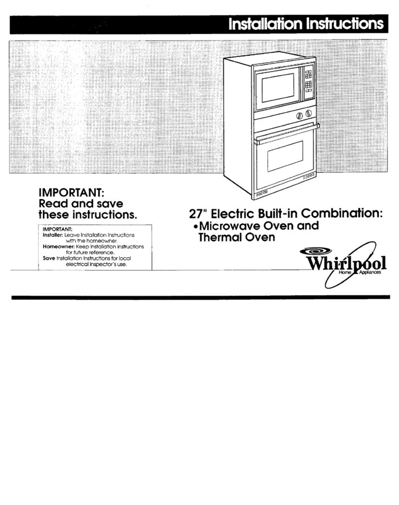 Whirlpool 27' User manual