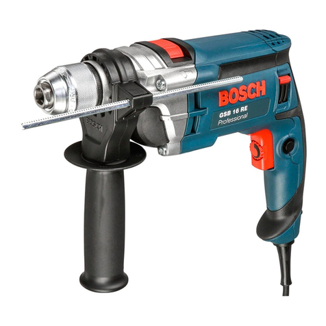 Bosch GSB 16 RE Original instructions