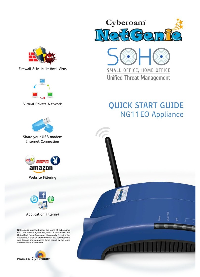 Cyberoam NetGenie NG11EO User manual