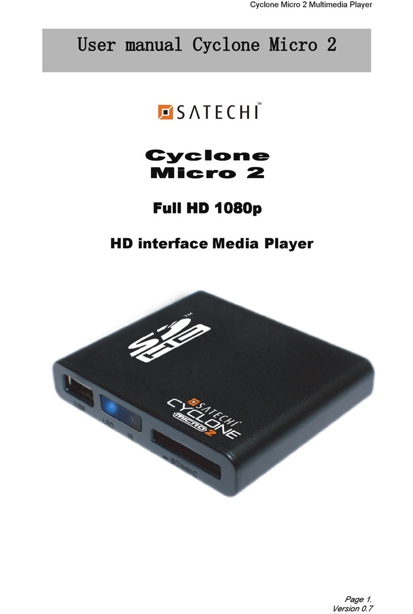 Satechi Cyclone Micro 2 User manual