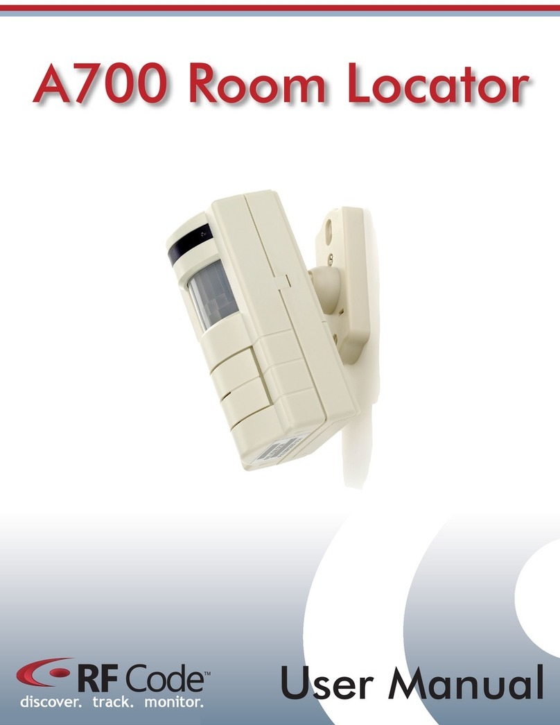 RF Code A700 user manual