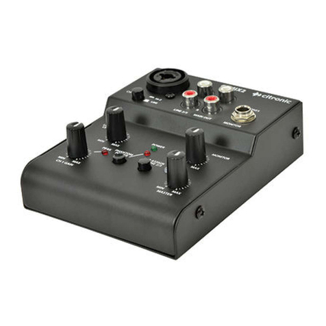 Citronic Q-MIX2 User manual