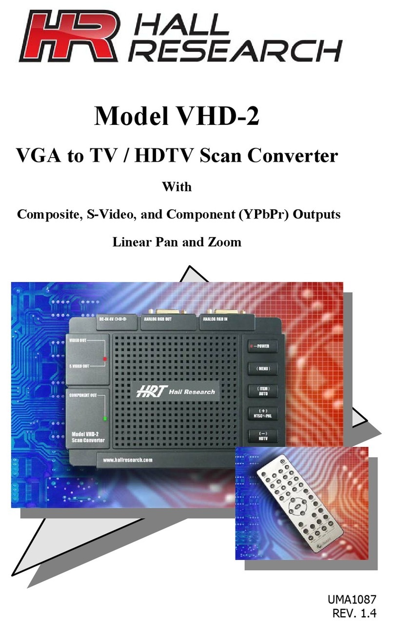 HR VHD-2 user manual