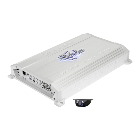 Hifonics VXi6404 Vulcan Series User manual