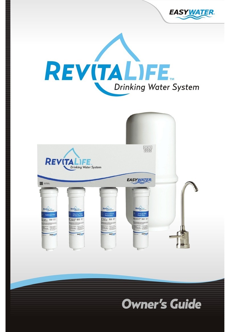EasyWater RevitaLife User manual