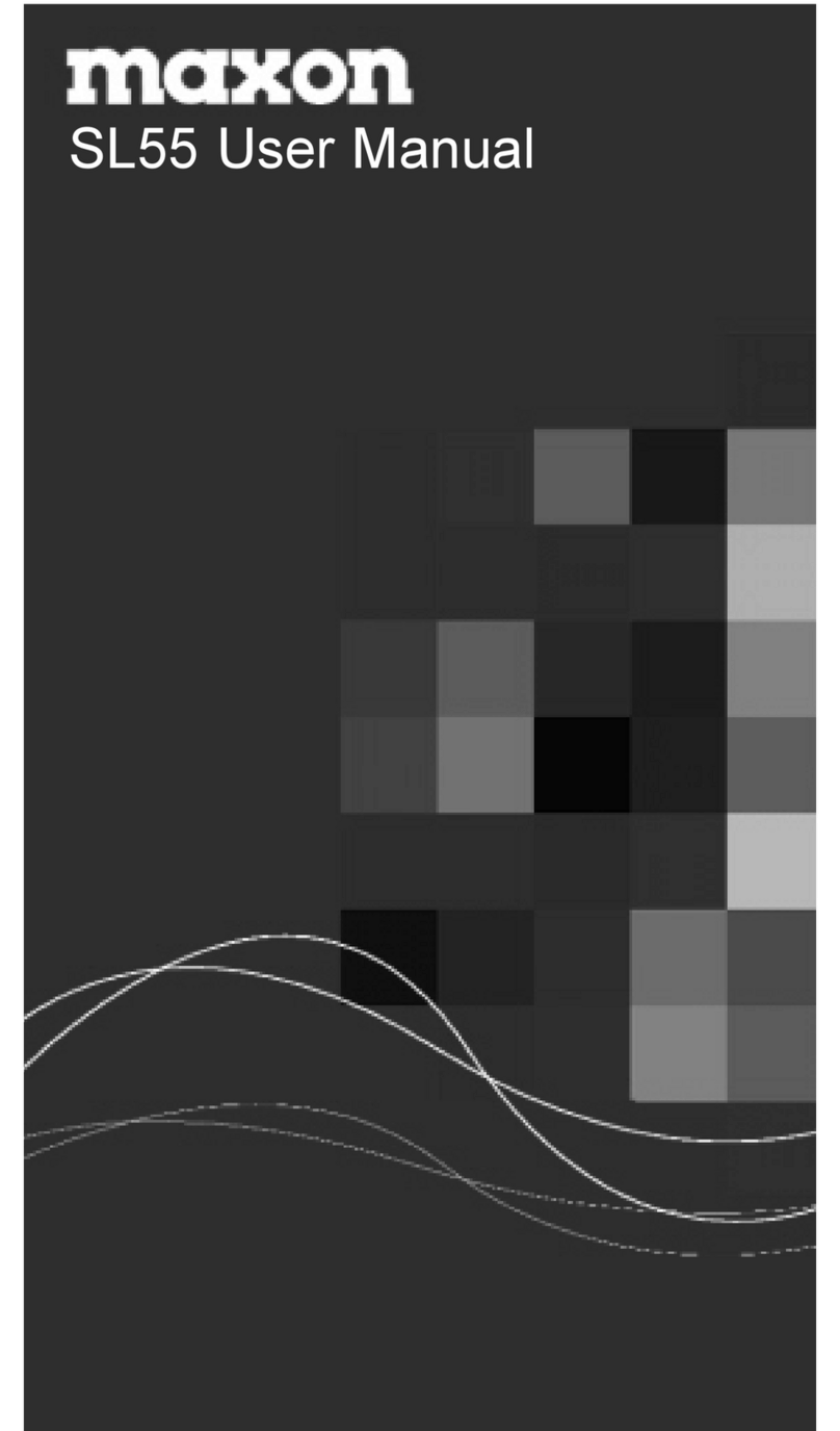 Maxon sl55 user manual