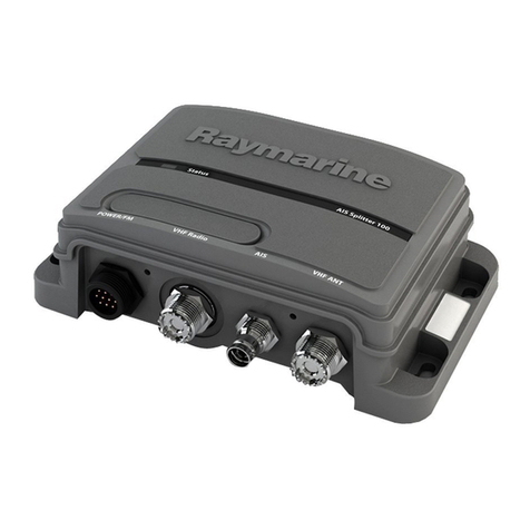 Raymarine AIS Splitter 100 installation instructions