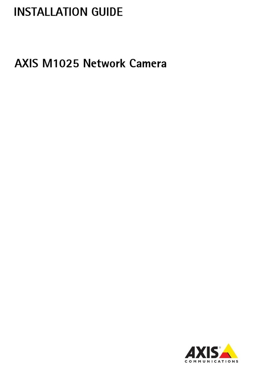 Axis M1025 installation guide