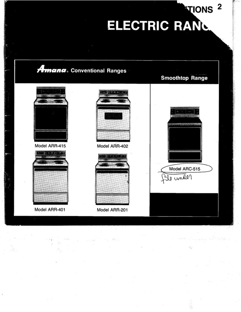 Amana Arr 415 User manual