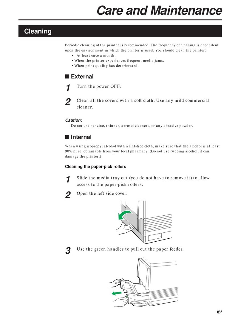 Kyocera FS-5800C User manual